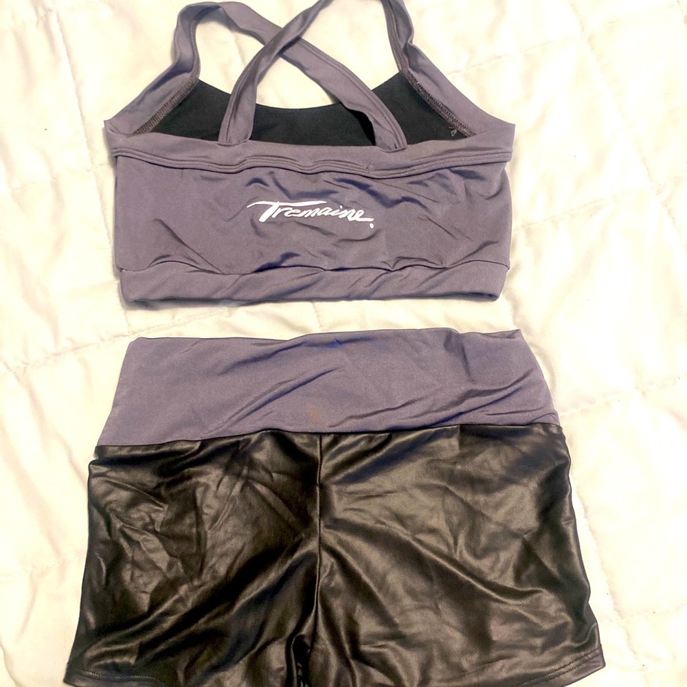 Tremaine two piece set crop top and shorts